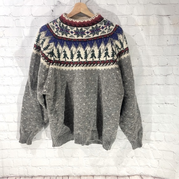 Eddie Bauer Sweaters - Vintage Eddie Bauer Wool Sweater L